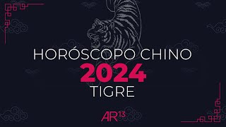 Horóscopo Chino 2024  Tigre  Canal 13 [upl. by Asseram]