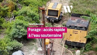 Forage  accès rapide à leau souterraine [upl. by Ikkaj]