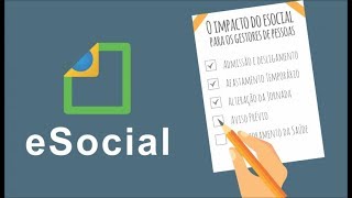 🔴 TUDO SOBRE O eSOCIAL [upl. by Nyloj]