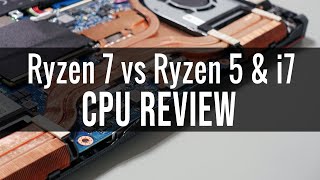 AMD Ryzen 7 4800H vs Ryzen 5 4600H Core i79750 Ryzen 7 3750H amp others  CPU benchmarks and review [upl. by Animas667]