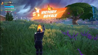 Thanks to a teammate Win quotZero Buildquot Squads Fortnite Chapter 5 Season 1 [upl. by Giesser]