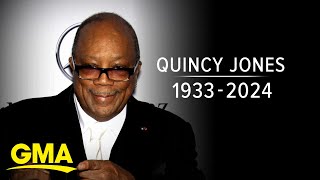 Quincy Jones dies at 91 [upl. by Nomolos105]