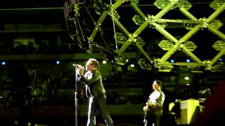 U2  City of Blinding Lights Live Subiaco Oval Perth 2010 [upl. by Ahseinar]