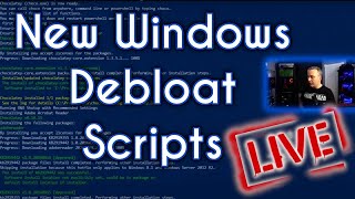 Creating New Windows 10 Debloat Scripts for You [upl. by Masuh339]