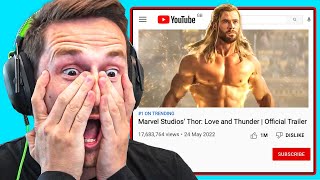 Syndicate Reacts to Thor Love and Thunder  Official Trailer [upl. by Nakhsa]