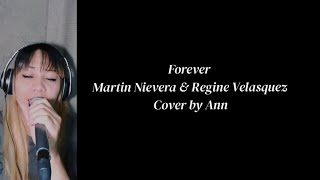 FOREVER duet Martin Nievera amp Regine Velasquez  KARAOKE FEMALE PART ONLY [upl. by Hetty]