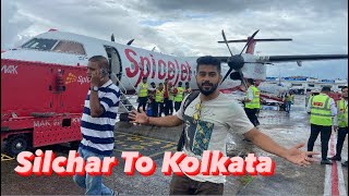 A Journey From Silchar To Kolkata By Flight  Vlog 17 viral spicejet journey [upl. by Winnie]