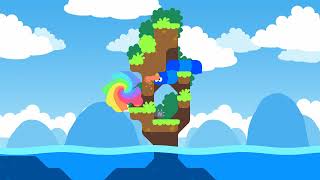 Snakebird Complete Walkthrough  Level 0  20 [upl. by Granny183]