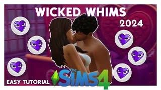 HOW TO INSTALL WICKEDWHIMS FOR SIMS 4 2024 EASY [upl. by Porett]