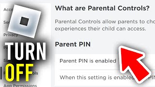 How To Turn Off Parental Controls In Roblox  Full Guide [upl. by Freemon425]