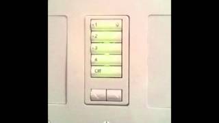 Flashing Indicator Lights Lutron Homeworks Keypads [upl. by Behl]