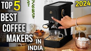 Top 5 best coffee machine for home ⚡ Best Coffee Machine 2024 in india [upl. by Punke]