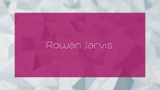 Rowan Jarvis  appearance [upl. by Oiramat]