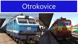 Vlaky Otrokovice  2272013  Czech Trains Otrokovice [upl. by Aipotu]