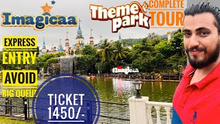 Imagica Theme Park Detailed Review  Indias Largest  All Information  Expenses  Food  Rides😀 [upl. by Yance]