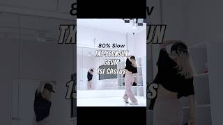 TXTbighit 투모로우바이투게더 YEONJUN 연준 GGUM Chorus Mirrored Slow Dance Tutorial kpop yeonjun ggum [upl. by Inoj]