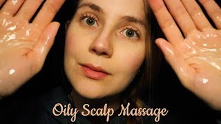 ASMR Scalp Massage with Oil  Lotion Gel amp More [upl. by Aicirtel]