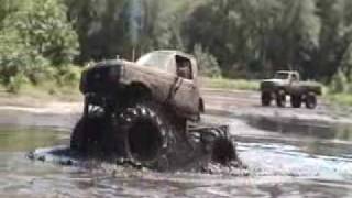 Mudding Trucks NJ Mud Fun Dirty Monster Bog Pit 4x4 [upl. by Tenahs]