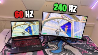 60hz vs 240hz [upl. by Bonne]