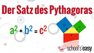 Der Satz des Pythagoras  Alles was du wissen musst [upl. by Natfa85]