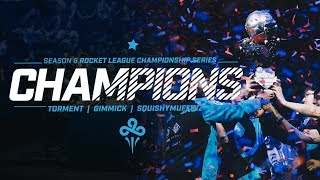 CHAMPIONS  Cloud9 Rocket League at RLCS S6 Finals [upl. by Ratha]