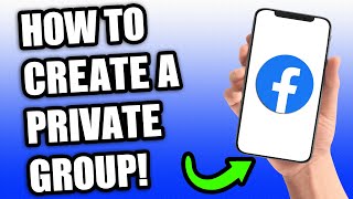 How To Create A Private Group on Facebook 2023 [upl. by Davidde488]