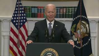 Pres Biden delivers remarks on the response efforts to Hurricane Helene [upl. by Philan]