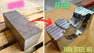 Making part of the mold cnc milling [upl. by Erapsag]