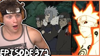 THE FOUR HOKAGE JOIN THE WAR Naruto Shippuden REACTION Episode 372 [upl. by Assylla]