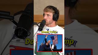 🤯 Logan Paul Talks Donald Trump Assassination Attempt [upl. by Yeldar]