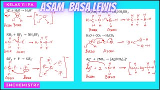 LENGKAP ‼️ Teori Asam Basa Lewis  Latihan Soal dan Pembahasan [upl. by Aleakim477]