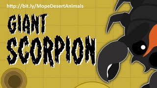 MOPEIO  THE GiantScorpion SHIVERS MOPE WORLD  DesertUpdate  Teaser 75 [upl. by Caye]