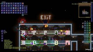 Terraria Dark Gaming v5 serverALL THE ITEMS IN THE GAME [upl. by Auginahs]