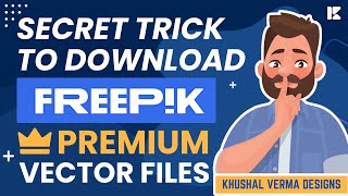 FREEPIK PREMIUM VECTOR FILES free Download [upl. by Budworth532]