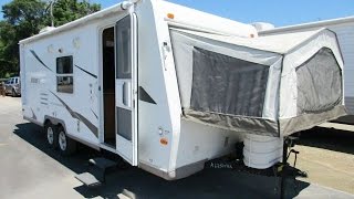 SOLD 2009 Rockwood Roo 23SS Used Hybrid Ultralite Travel Trailer by Forest River RV [upl. by Neehs]