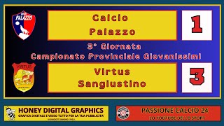 Calcio Palazzo  Virtus Sangiustino [upl. by Ennovahs941]