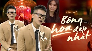 Quân AP hát live Bông hoa đẹp nhất tiết lộ mắc cỡ khi hát cho ba mẹ nghe [upl. by Ssor]