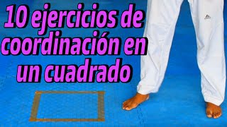 Ejercicios de agilidad y fuerzarapidez Taekwondo [upl. by Ynot]