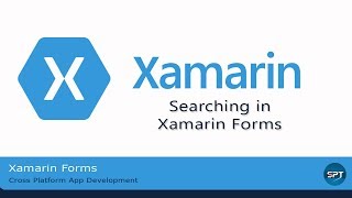 Searching in Xamarin Forms  Xamarin Forms in Hindi [upl. by Narib258]