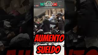 Aumento de sueldo militar mexicano noticiasméxico mexicoultimominuto lospshorts sinaloa lpm [upl. by Nylissej]