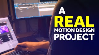 A Real Motion Design Project from Start to Finish [upl. by Notgnilliw]