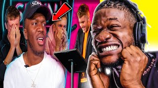 THEY GOT COOKED  THE ROAST OF THE SIDEMEN REACTION [upl. by Gnas]