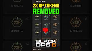 Treyarch DELETED Double XP Tokens in Black Ops 6 [upl. by Daniyal]