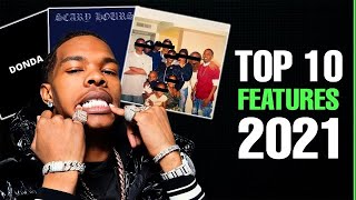 Top 10 Rap Features of 2021 [upl. by Estelle]