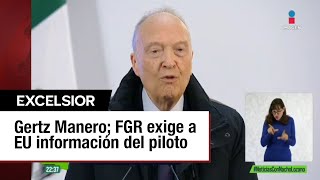 FGR exige explicaciones a EU por secuestro de El Mayo Zambada [upl. by Naynek]