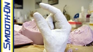 Lifecasting Tutorial How to Make a Hand Casting with Alginate [upl. by Kurtz631]