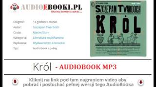 KRÓL  AUDIOBOOK  Szczepan Twardoch Książkę Audio czyta Maciej Stuhr [upl. by Pinebrook]