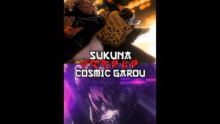 Sukuna VS Garou  Сукуна ПРОТИВ Гароу sukuna garou jujutsukaisen onepunchman anime versus [upl. by Thurman]