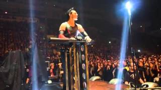 Rammstein  Buck dich Live Aus Petersburgo [upl. by Maddis]