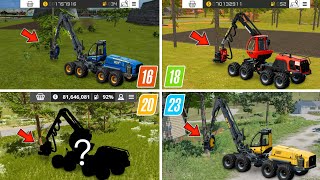 Fs16 Vs Fs18 Vs Fs20 Vs Fs23  Forestry Gameplay  Timelapse [upl. by Tima821]